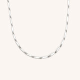 Sleek Silver Chain Necklace