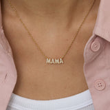 Pavé MAMA Necklace