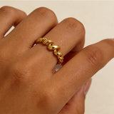 Zircon Geometric Twist Ring