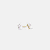 Mallory Crystal Pearl Studs