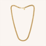 Cuban Chopin Chain Necklace - 22"