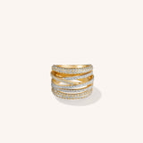 Multilayered Gold Vermeil Ring