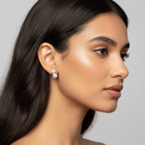 Duo Pearl Cluster Earring