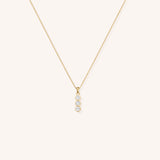 Ava Crystal Stack Necklace