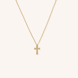 Faith Crystal Cross Necklace