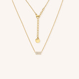 Alyssa Crystal Stack Necklace