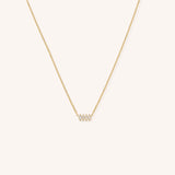 Alyssa Crystal Stack Necklace