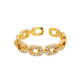 Geometric Twist Chain Ring