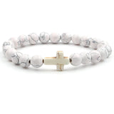 Natural Stone Beaded Bracelet