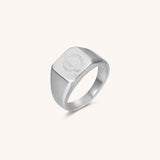 Initial Signet Ring - D