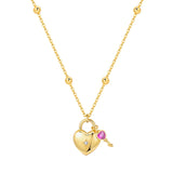Virgin Mary Cross Necklace