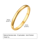 Dome Stacking Ring Set of 2