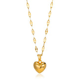 Opal Oval Pendant Necklace