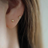 Mini Mermaid Tail Stud Earrings