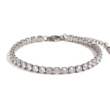 Cubic Zircon Tennis Chain Bracelet