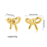 Gold Butterfly Waterproof Earrings