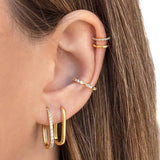 Madison Square Hoop Earrings