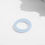 Colorful Acrylic Resin Ring Set