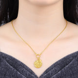 Virgin Mary Cross Necklace