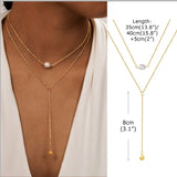 Grace Y-Drop Lariat Necklace