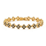 18K Gold-Plated Cubic Zirconia Bracelet