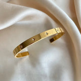 Gold Stainless Steel Bangles