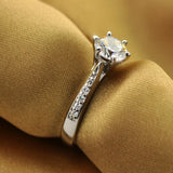 Six-Prong Classic Solitaire Ring