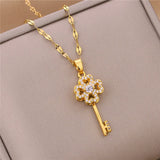 Crystal Cluster Pendant Necklace