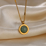 Sunflower Pendant Necklace