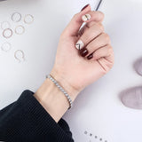 S925 Moissanite Charm Bracelet