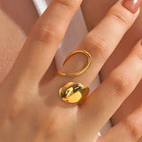 Teardrop Minimalist Ring