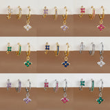 Bloom Crystal Drop Earring Set