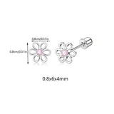 Screw-Back Stud Earring Set