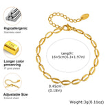 The Riviera Oval Link Bracelet