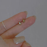 Mini Gold Stud Earrings