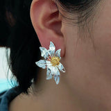 Hypoallergenic Vintage Flower Studs