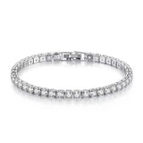 S925 Moissanite Charm Bracelet