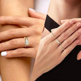 Dainty CZ Stackable Ring