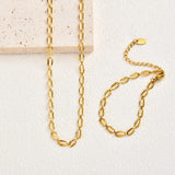 The Riviera Oval Link Bracelet