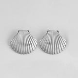 Vintage Conch Shell Drop Earrings
