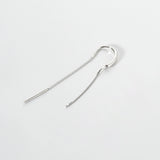 Sterling Silver Chain Drop Earrings
