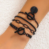 Vintage Coin Charm Bracelet