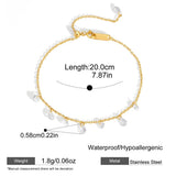 Teardrop Zircon Crystal Bangle