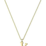 Initial Letter Pendant Necklace