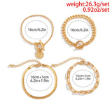 Vintage Coin Charm Bracelet