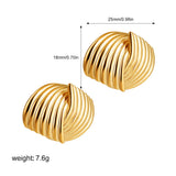 Twisted Knot Stud Earrings