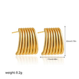 Twisted Knot Stud Earrings