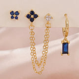 Luna Link Ear Jacket Earrings