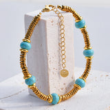 Natural Stone Bohemia Chain Bracelet