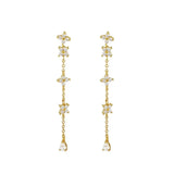 Parisienne Flower Drop Earrings